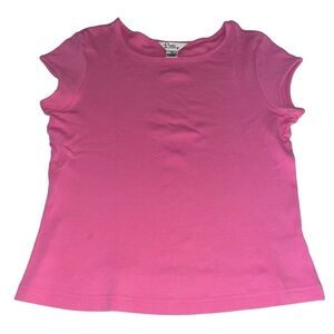 Pink Lilly Pulitzer Cap Sleeve Ribbed Top Size S